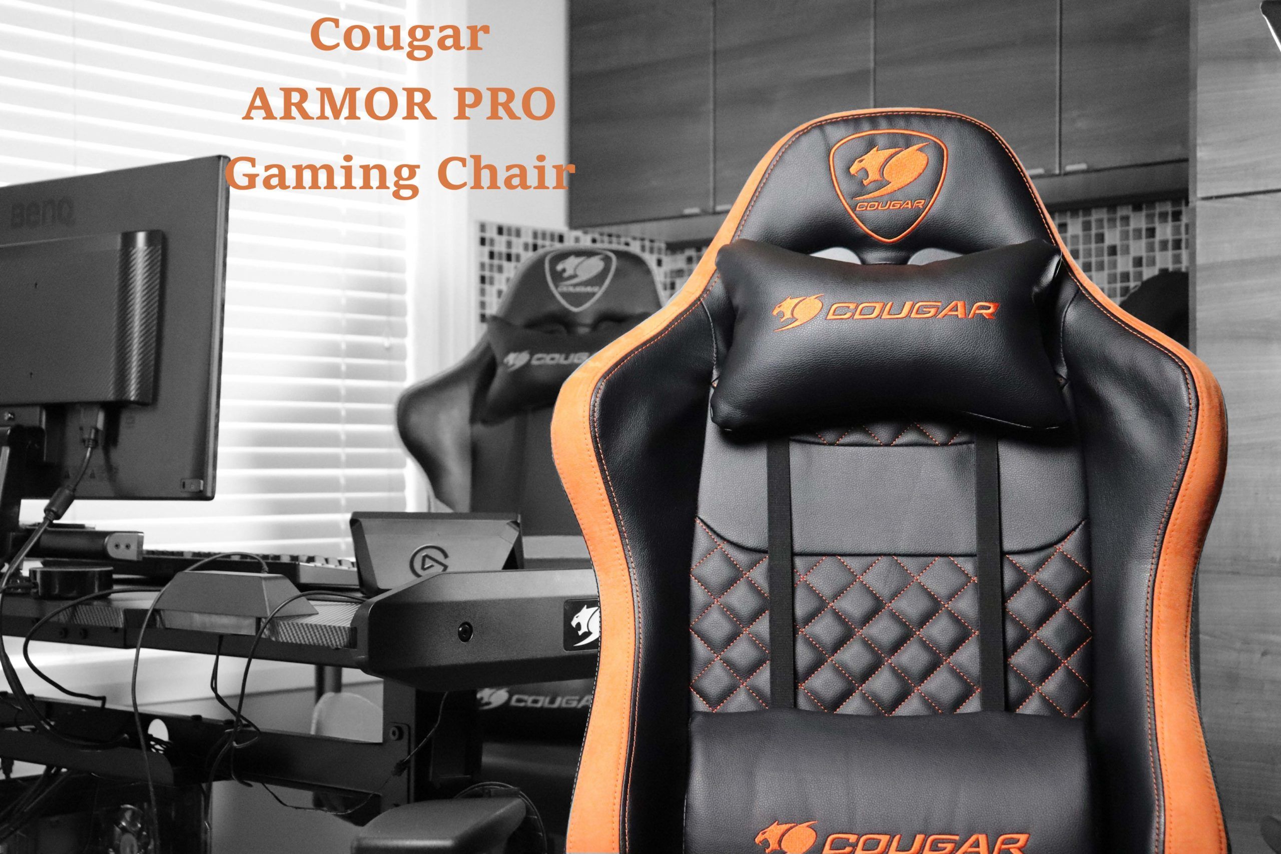 Building the Cougar Armor Gaming Chair and Use 