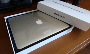 2013 MacBook Air Opened