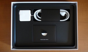 2013 MacBook Air Opened Accessories