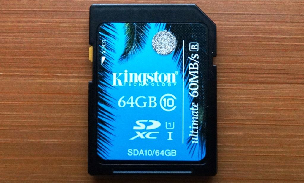 Kingston SDXC Card 64GB 1