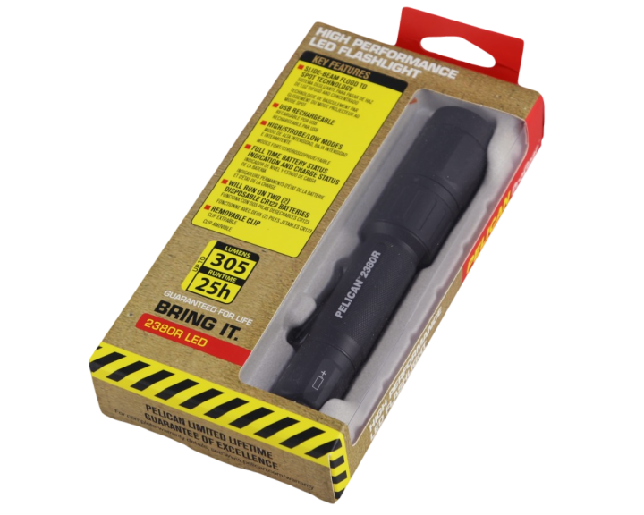 Pelican 2380R High Performance LED Flashlight - Start Your Day Off ...