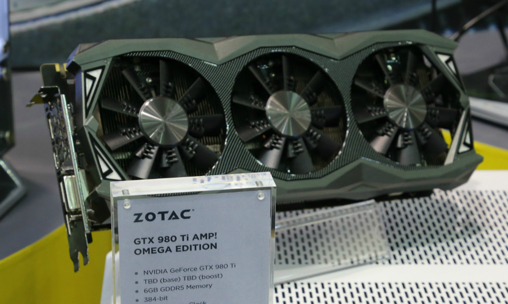 ZOTAC Showcases New GeForce GTX 980 Ti 