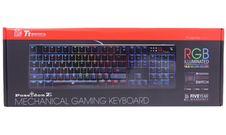 Thermaltake Poseidon Z RGB Gaming Keyboard Review | Technology X