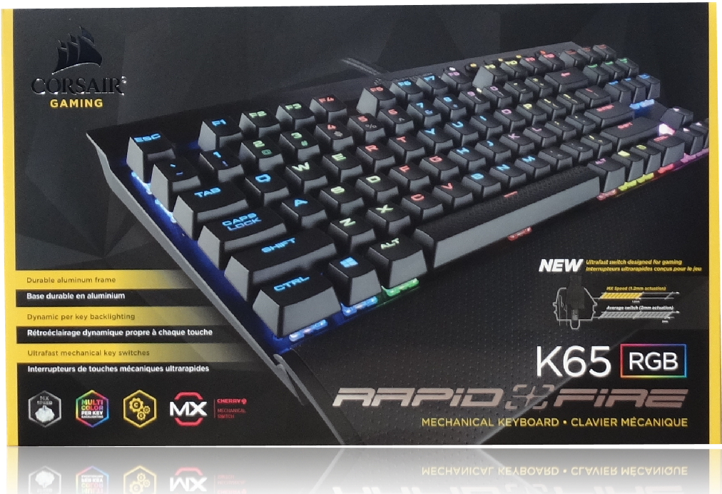 Corsair K65 RGB Rapid Fire Edition Gaming Keyboard Review