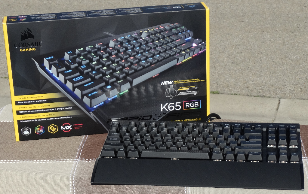 Corsair K65 Rapid Fire Edition Gaming Keyboard Review | Technology X