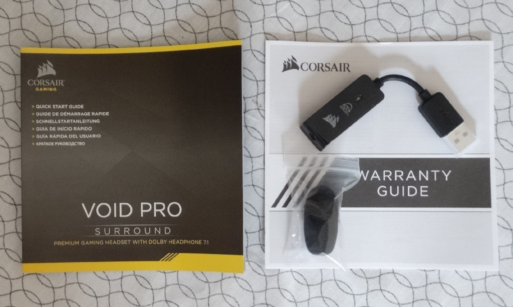 can you use corsair void pro on ps4